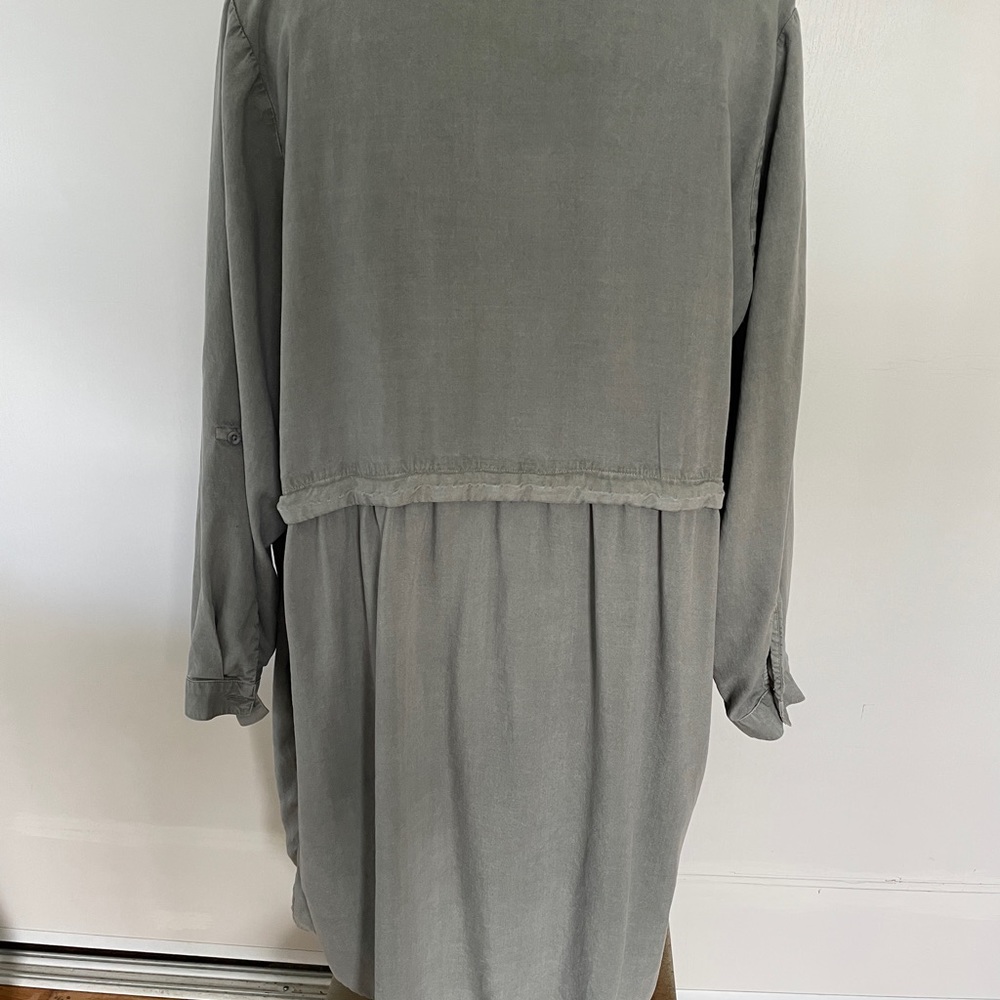 Anthropologie Cloth & Stone for AnthropologieLila Chambray Shirtdress Dress - Picture 10 of 11